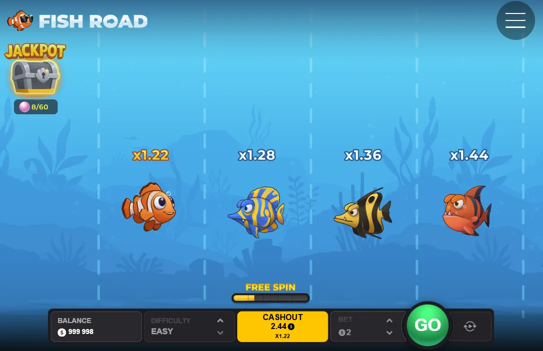How to start playing Fish Road