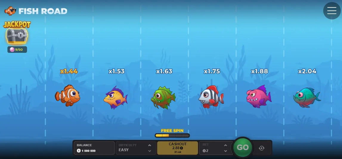 Jouer à Fish Road sur mobile